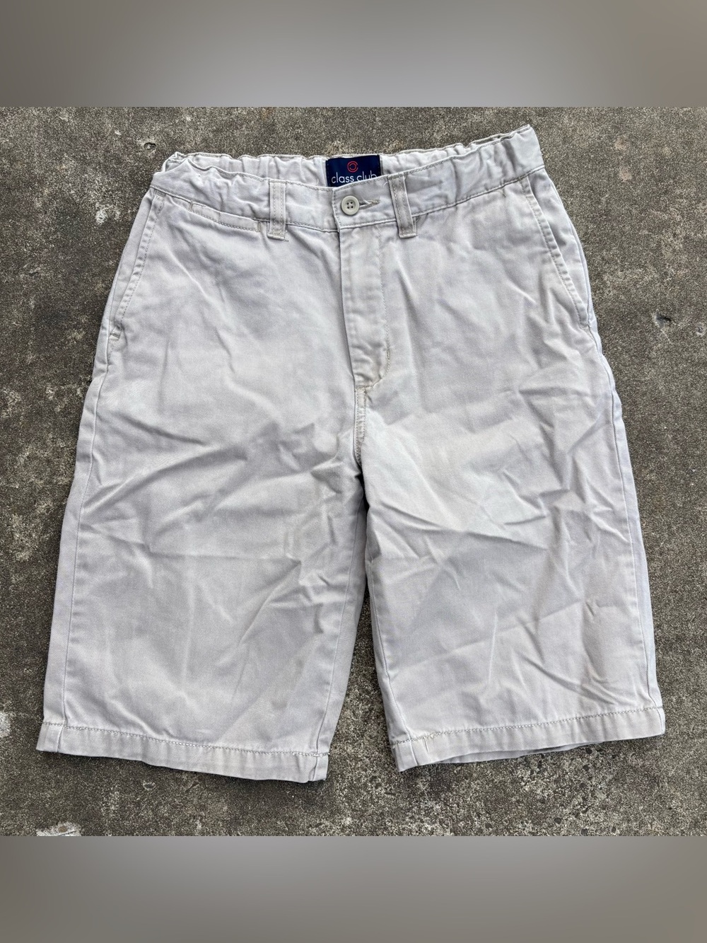 Class Club  Flat Front Casual Shorts